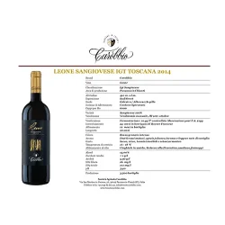 Carobbio - IGT "Super Toscaner" Leone - 2014